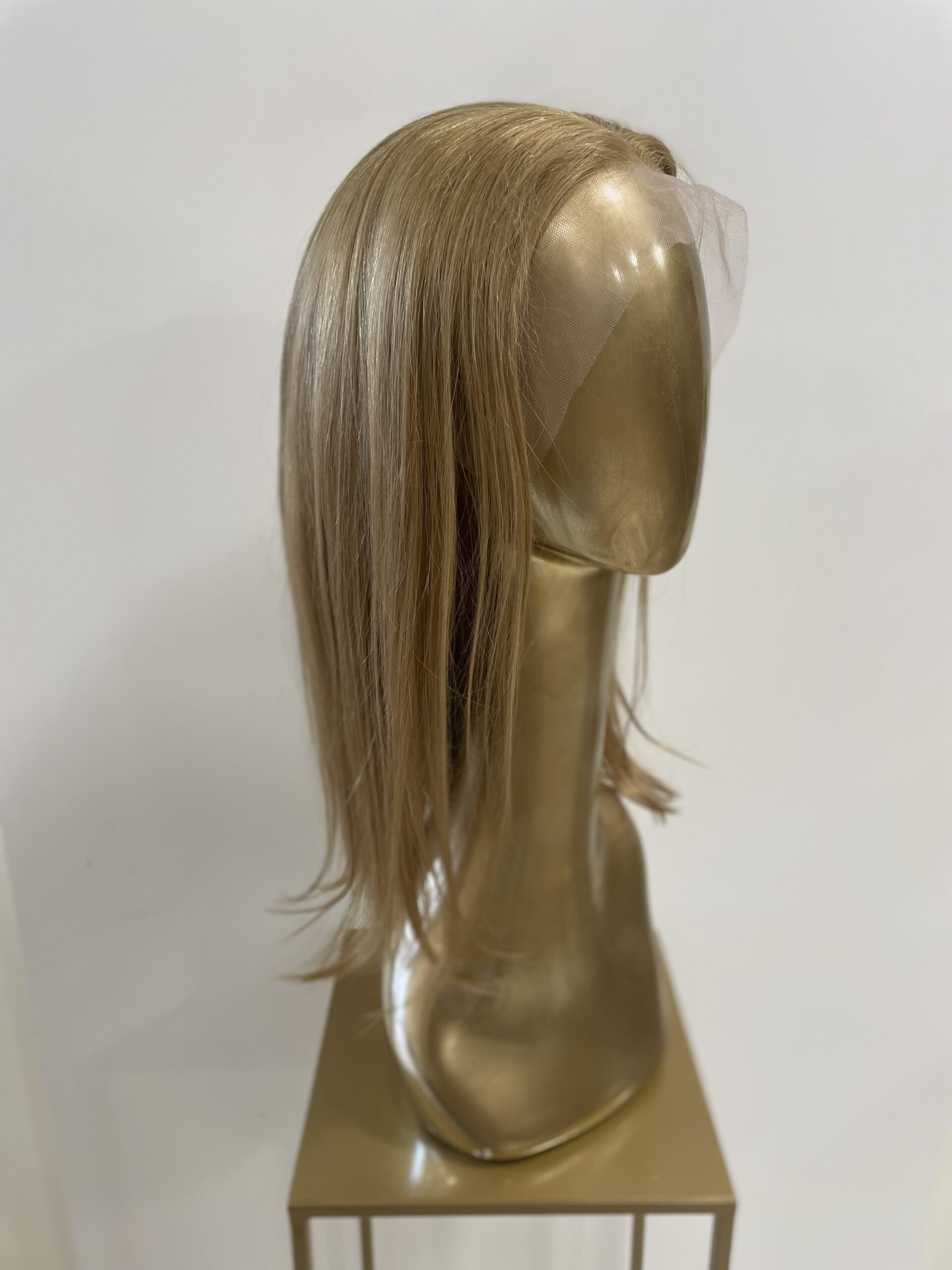 Parochňa z pravých vlasov - prírodná blond #10 / 25-60cm