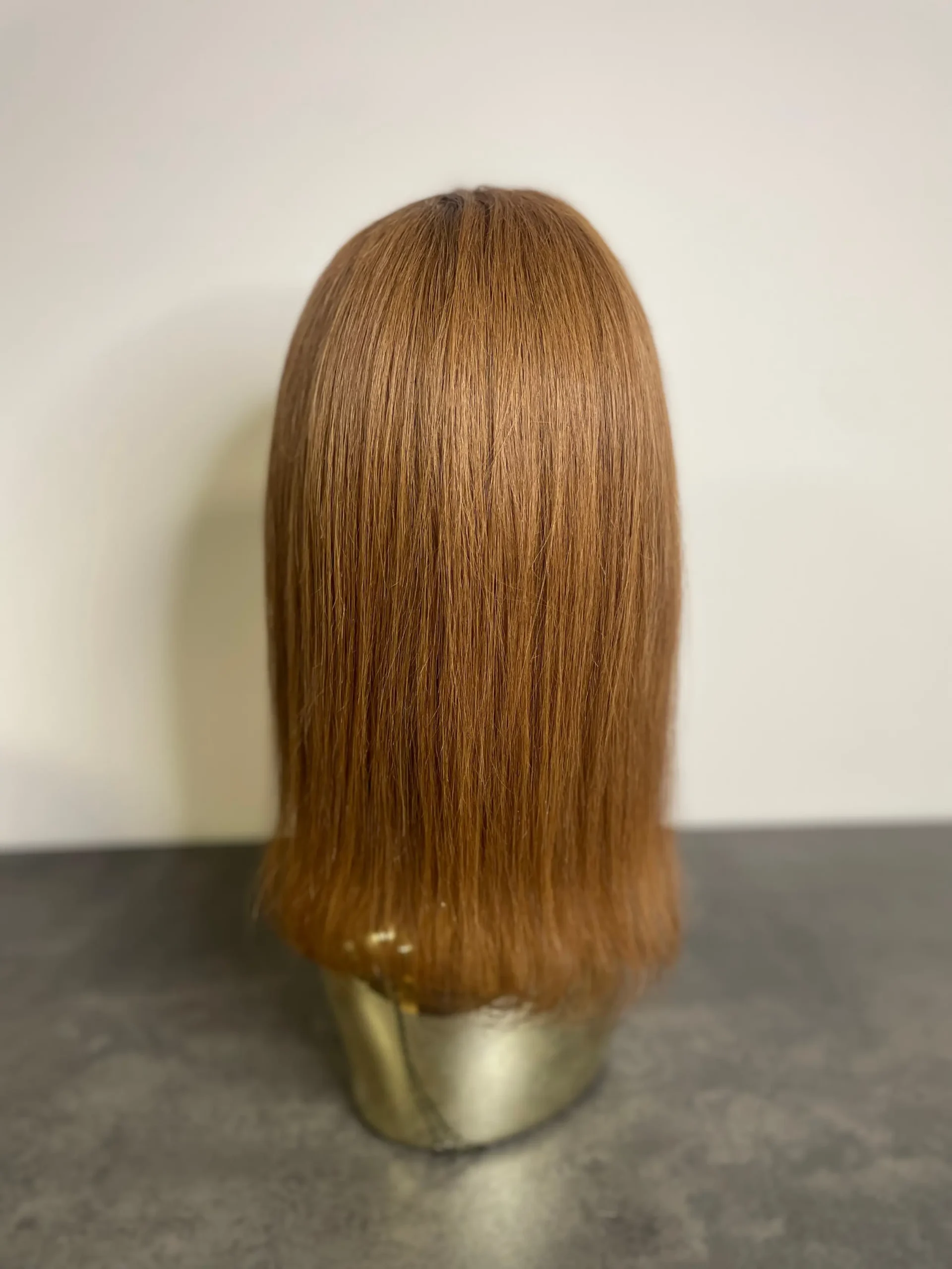 paruka z pravých vlasů - 50cm/150% - světle hnědá - výprodej - ii. jakost kvality - Obrázek 2