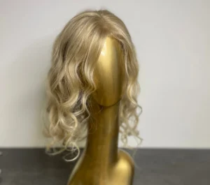 paruka z pravých vlasů - 50cm/150%- melírovaná blond - výprodej - ii. jakost kvality