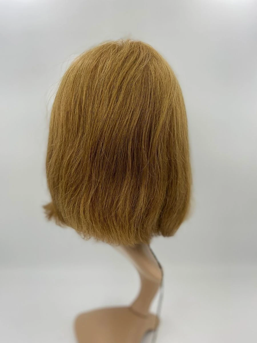 Paruka z pravých brazilských vlasů – mikádo 35 cm, teplá blond - Obrázek 3